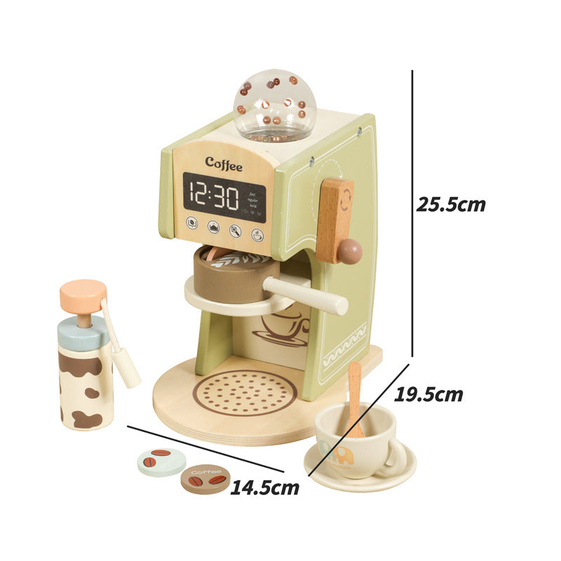 Wooden Coffee Machine