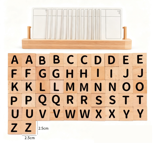 wooden Word spelling Toy