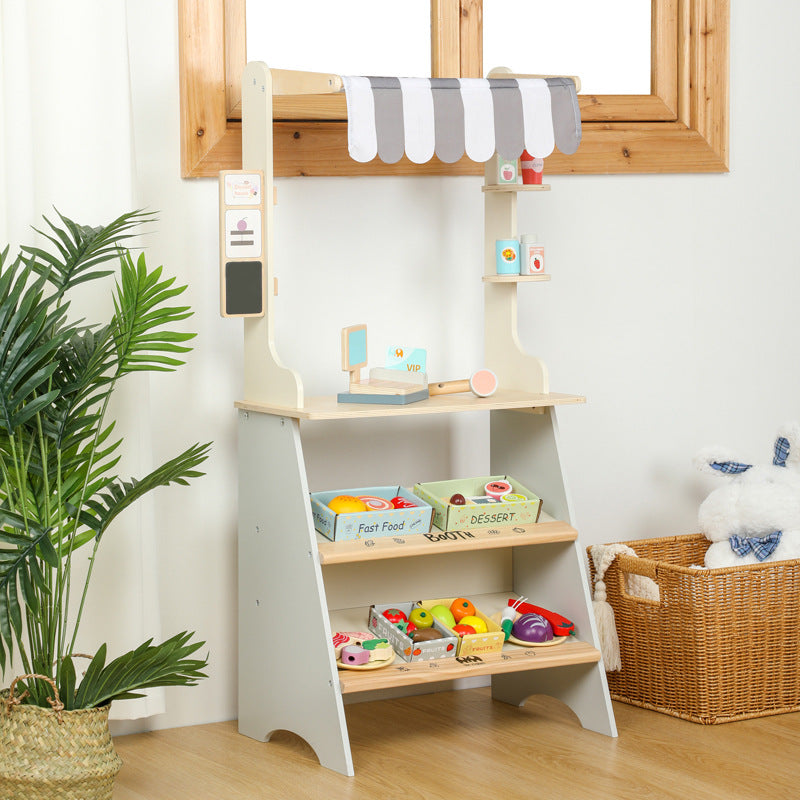 wooden Mini market