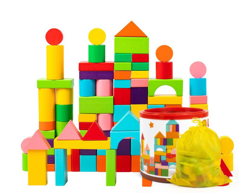Montessori building blocks (100pcs)