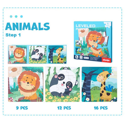 Magnetic puzzle book