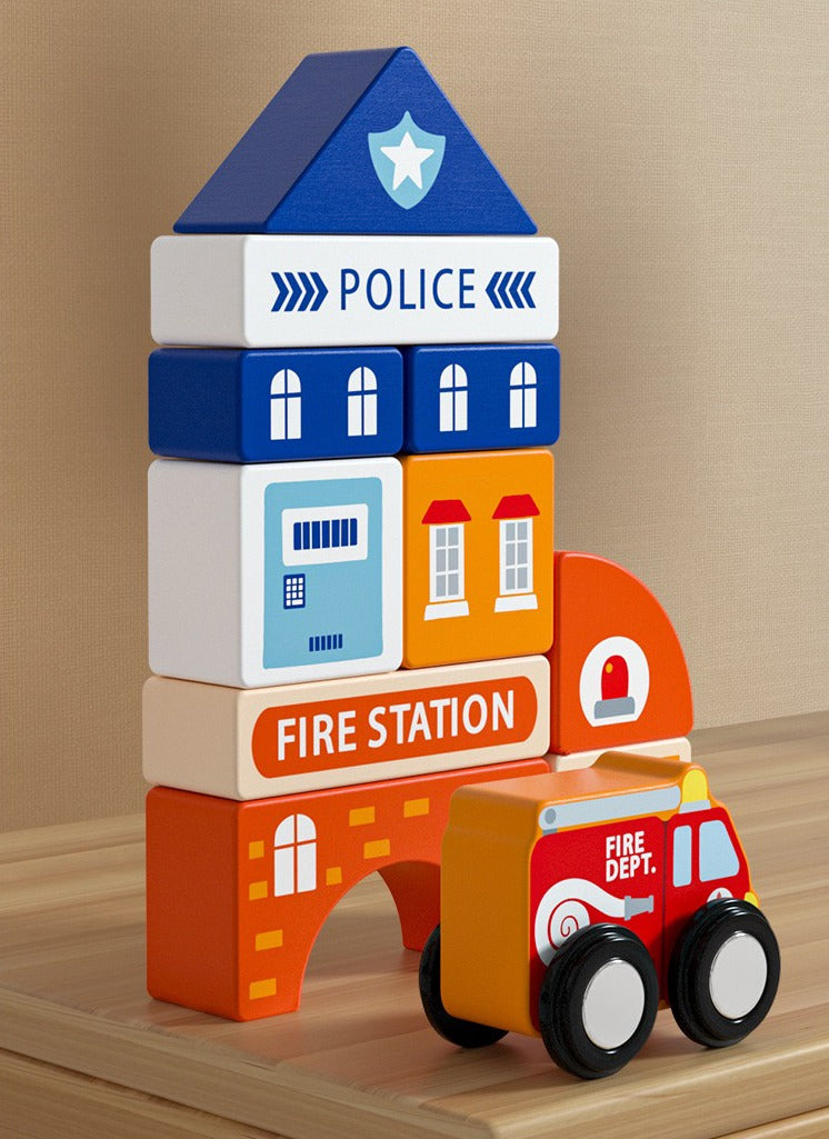 Track City Building Blocks