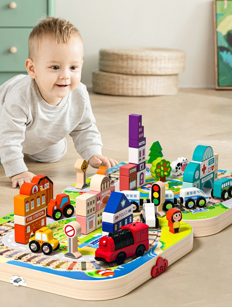 Track City Building Blocks