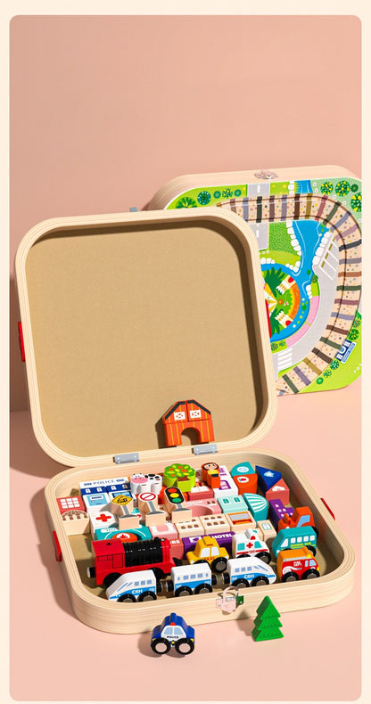 Track City Building Blocks