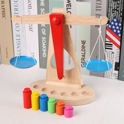 Wooden Balance scale