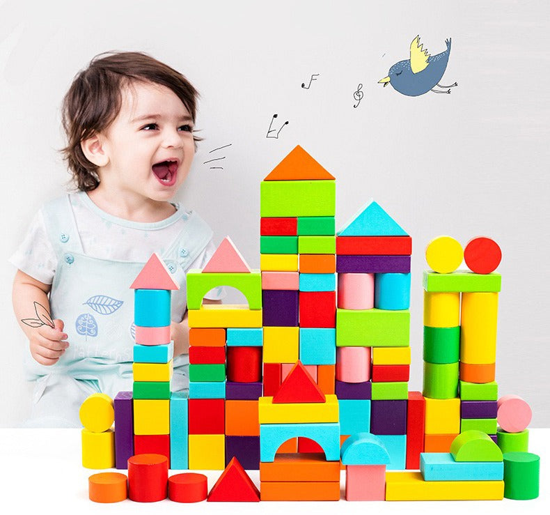 Montessori building blocks (100pcs)