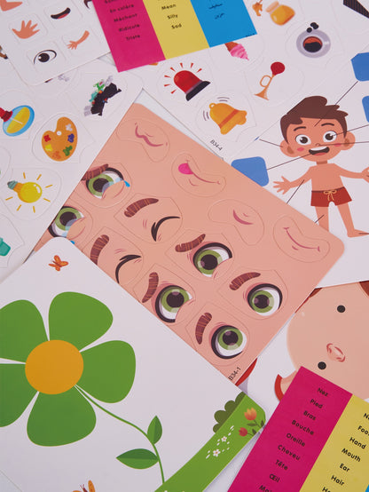 Human Body Montessori Learning Set