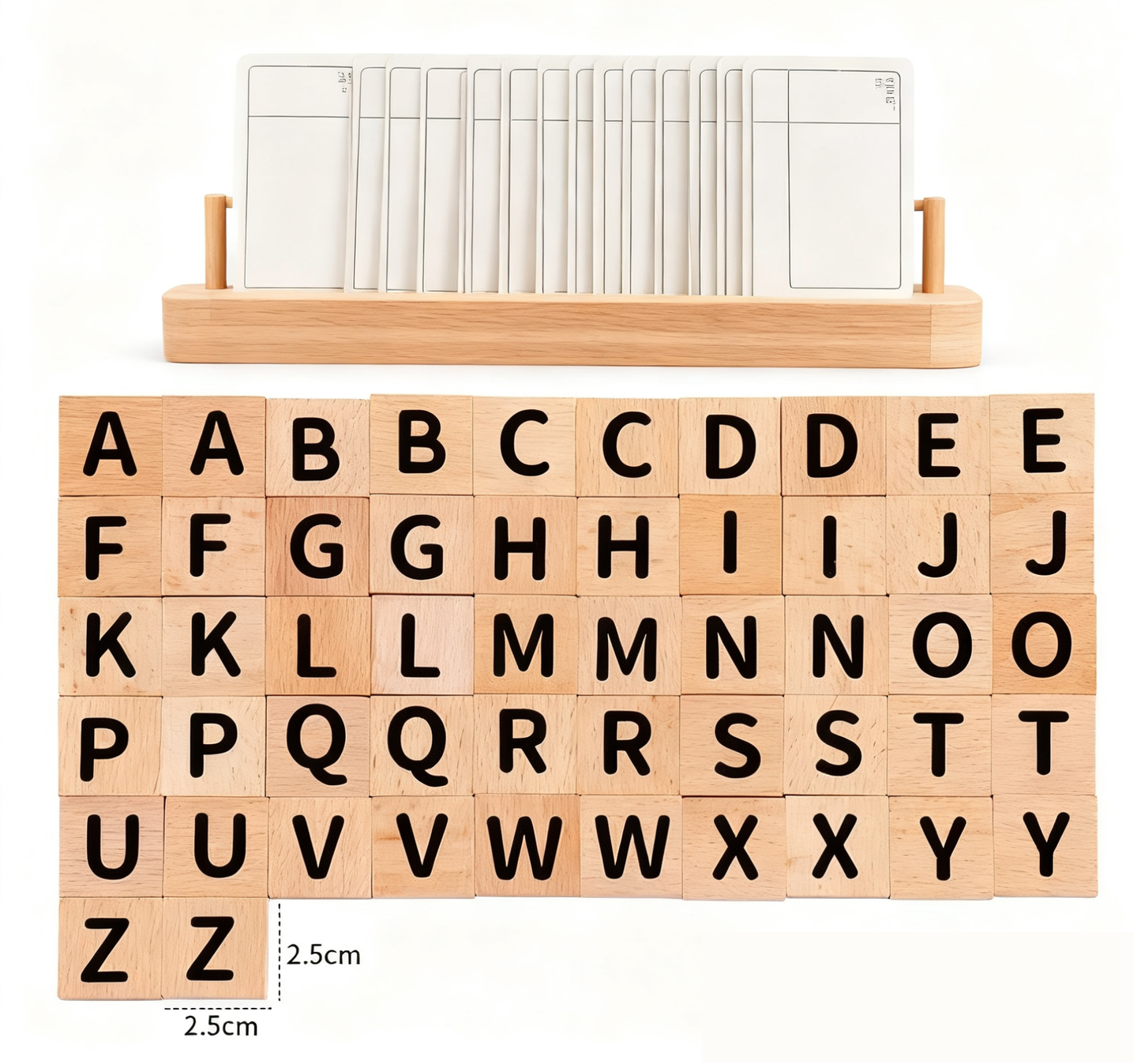 wooden Word spelling Toy
