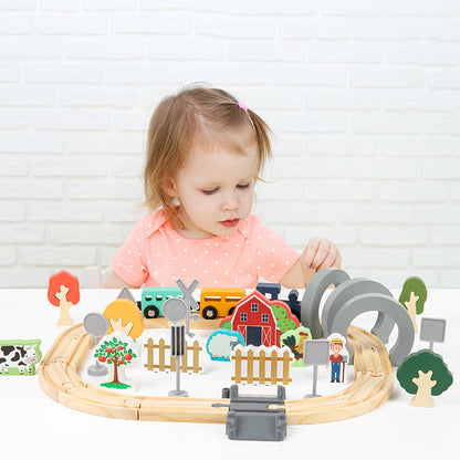 Farm Train Track set