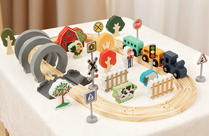 Farm Train Track set