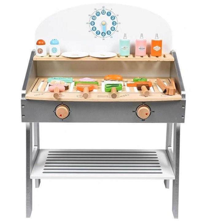 Wooden Barbecue Grill