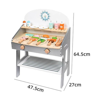 Wooden Barbecue Grill