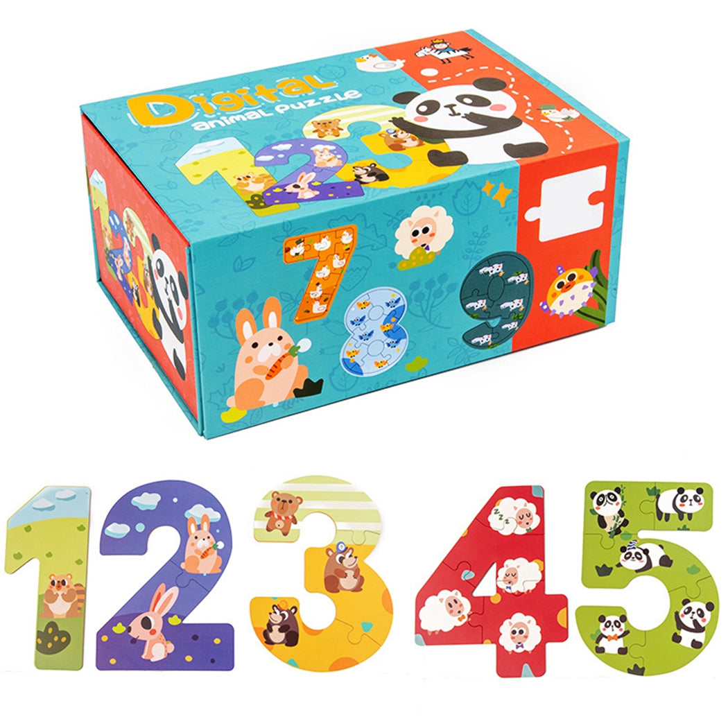 Number puzzle box