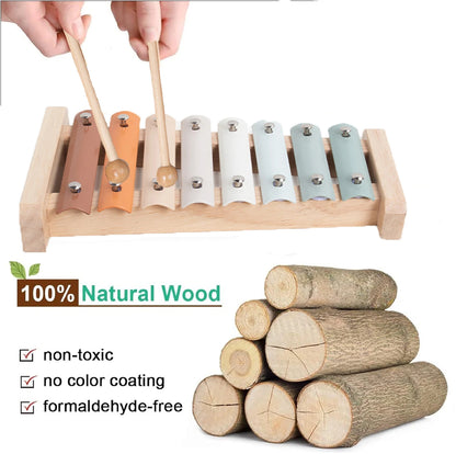 Wooden Musical instrument set