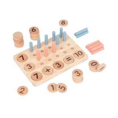 Wooden Math Counting Set