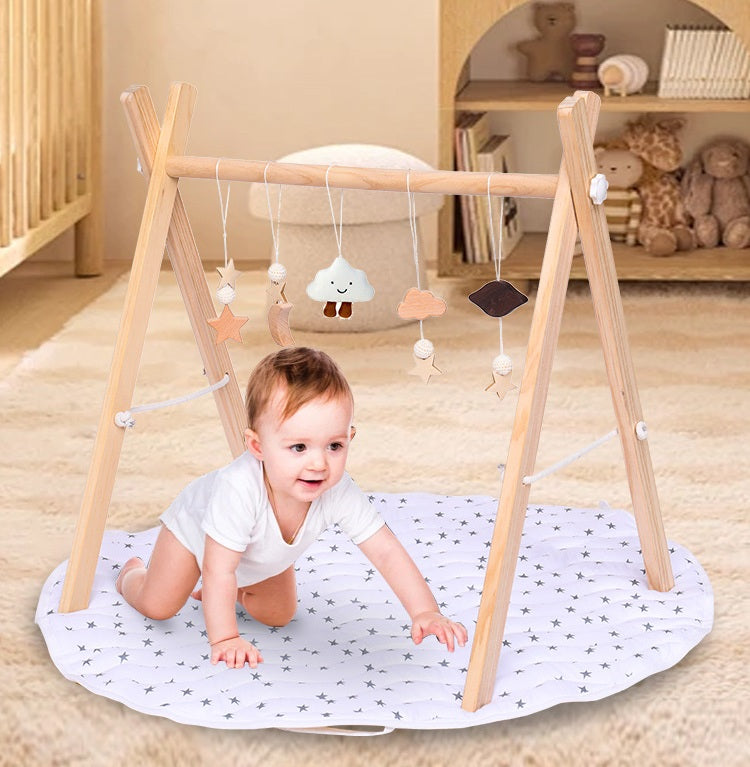 Wooden Baby Play Gym