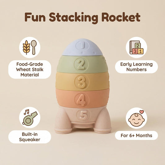 Rocket Stacking Toy