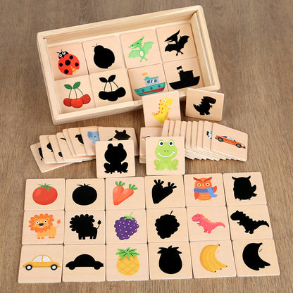 Wooden Box Shadow Matching