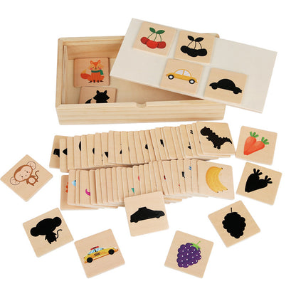 Wooden Box Shadow Matching