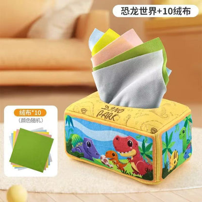 Montessori Fabric Tissue pouch