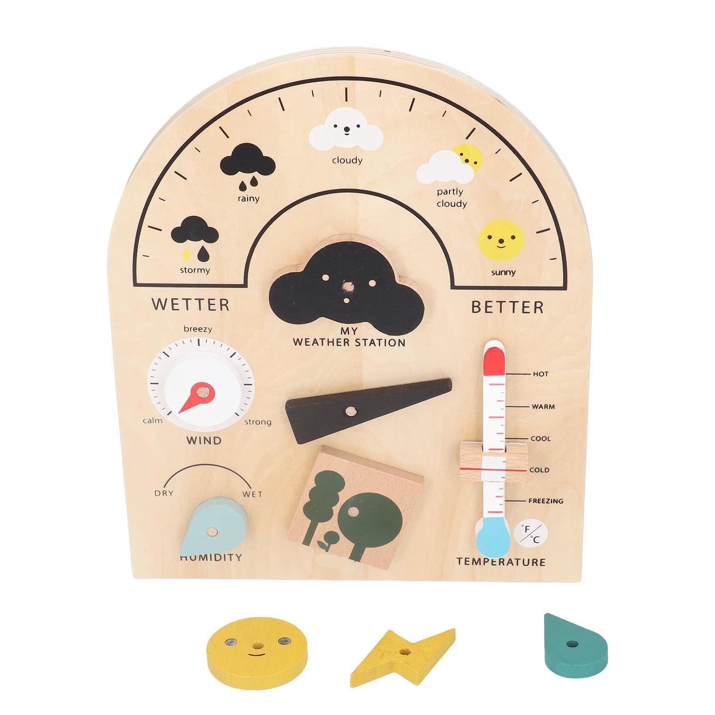Wooden Weather  Station